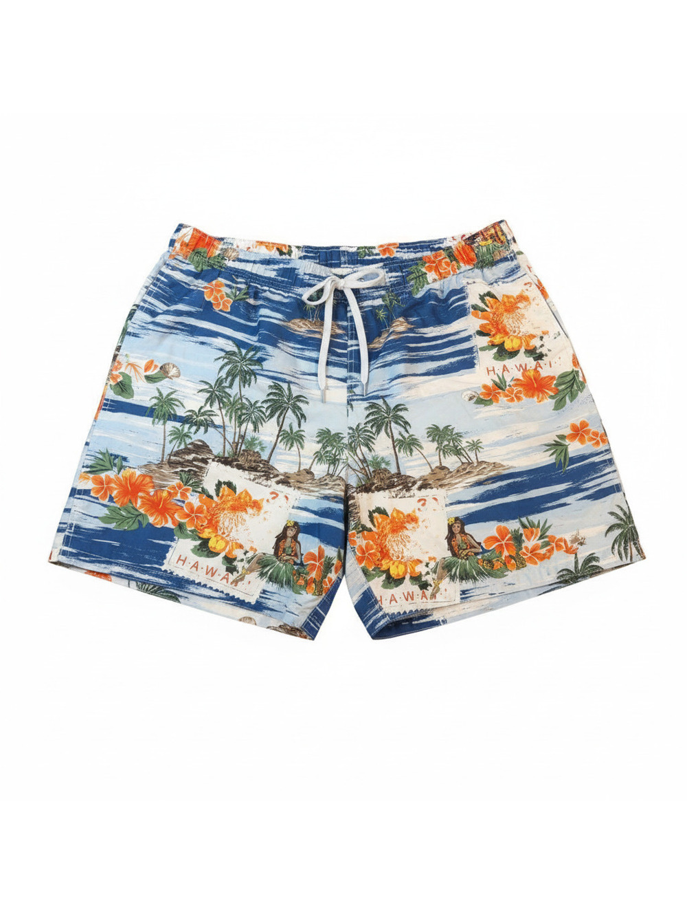 Merona XXL Hawaiian Print Swim Shorts